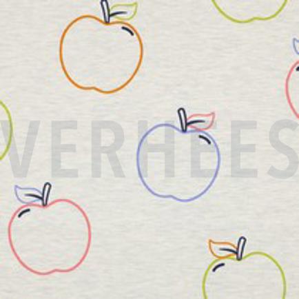 JERSEY GEMÊLEERD APPELS ECRU (thumbnail)