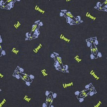 JERSEY MÉLANGE VOITURES DE COURSE ANTHRACITE (thumbnail)