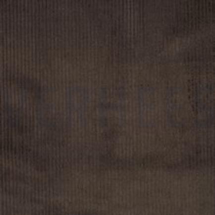 GEWASSEN RIBCORDUROY 4.5W DONKERBRUIN (thumbnail)
