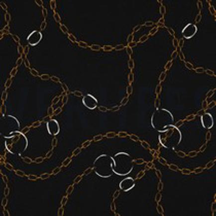 PUNTA DI ROMA DIGITAL CHAINS BLACK (thumbnail)