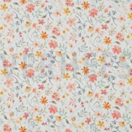 MUSSELIN DIGITAL BLUMEN WEISS (thumbnail)