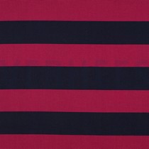 CANVAS STREIFEN FUCHSIA / MARINEBLAU (thumbnail)