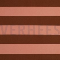 CANVAS STREIFEN LACHS / BRAUN (thumbnail)