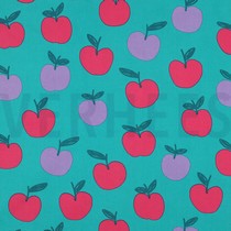 FINE POPLIN FRUIT PETROL (thumbnail)