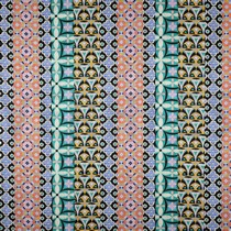 COTON SATIN DIGITAL GEOMETRIQUE BLEU (thumbnail)