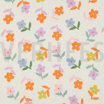 MUSSELIN BLUMEN ECRU (thumbnail)
