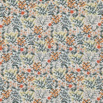 DOUBLE GAZE DE COTON FLEURS BLANC (thumbnail)