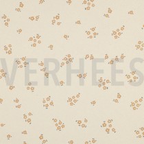 RIB JERSEY GOTS NATURAL FLOWERS NATURAL (thumbnail)