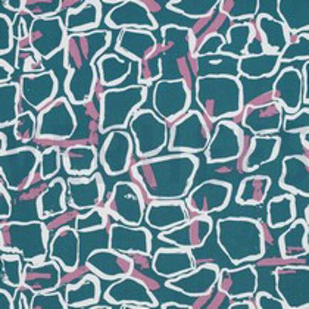 VISCOSE RADIANCE ABSTRACT PETROL (thumbnail)