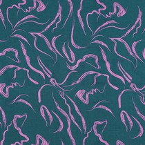 VISCOSE ROSELLA STRETCH ABSTRACT PETROL (thumbnail)