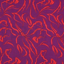 VISCOSE ROSELLA STRETCH ABSTRACT PURPLE (thumbnail)