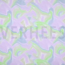 VISKOSE STRETCH DIGITAL ABSTRACT LAVENDEL (thumbnail)