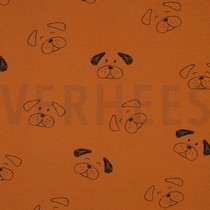 SOFT SWEAT CHIENS ROUGE BRIQUE (thumbnail)