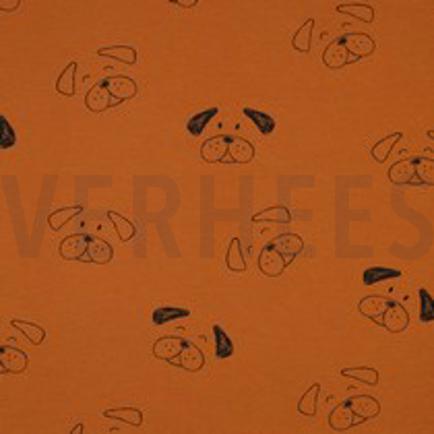 SOFT SWEAT CHIENS ROUGE BRIQUE (thumbnail)