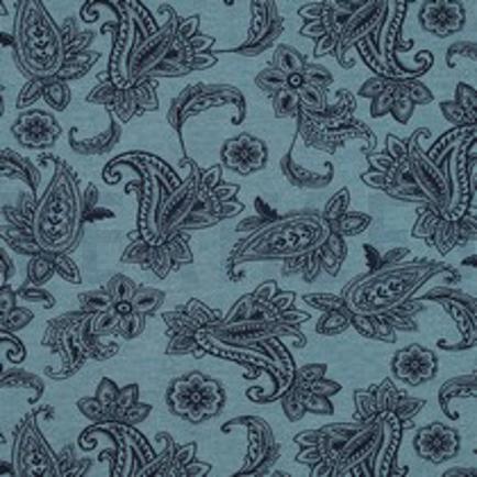 SWEAT MÉLANGE PAISLEY BLEU FUMÉ MÉLANGÉ (thumbnail)
