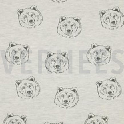 SWEAT MELANGE BEARS ECRU MELANGE (thumbnail)