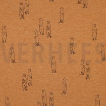 JERSEY MELANGE STOKSTAARTJES CAMEL GEMÊLEERD (thumbnail)