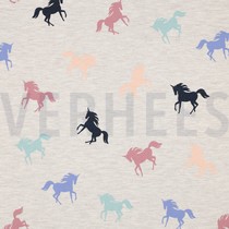 JERSEY MELANGE UNICORNS LIGHT SAND MELANGE (thumbnail)