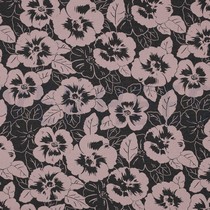 JERSEY MELANGE BLOEMEN ANTHRACIET GEMÊLEERD (thumbnail)