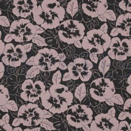 JERSEY MÉLANGE FLEURS ANTHRACITE CHINÉ (thumbnail)