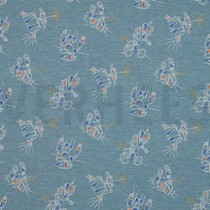 JERSEY MELANGE ROBOTS ROOKBLAUW GEMÊLEERD (thumbnail)