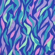 LENZING™ ECOVERO™ ABSTRACT COBALT (thumbnail)