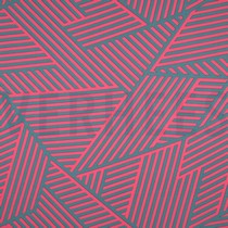 MAGNOLIA STRETCH GEOMETRISCH FUCHSIA (thumbnail)