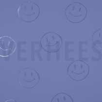 REGENMANTEL LUSTIGE GESICHTER BLAU (thumbnail)