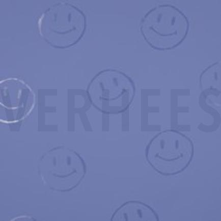 RAINCOAT HAPPY FACES BLUE (thumbnail)