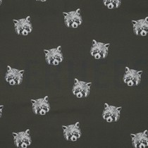 KATOENEN POPLIN DIGITAAL RODE PANDA’S ZEEWIERGROEN (thumbnail)