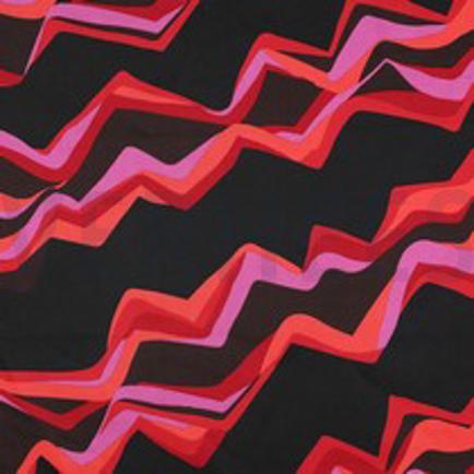 KATOEN SATIJN ABSTRACT DONKERROOD (thumbnail)