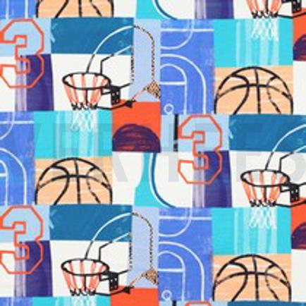 FRENCH TERRY DIGITAL BASKETBALLS BLUE (thumbnail)