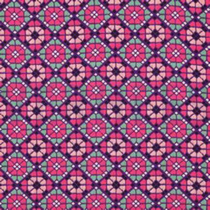 LENZING™ ECOVERO™ DIGITAL GEOMETRIC FUCHSIA (thumbnail)