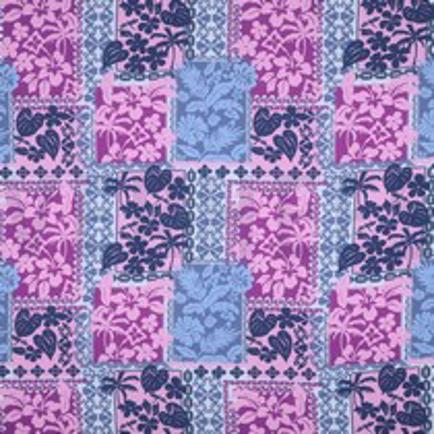 LENZING™ ECOVERO™ FLOWERS PATCHWORK LAVENDER (thumbnail)