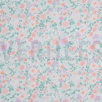 DOUBLE GAUZE DIGITAAL BLOEMEN WIT (thumbnail)