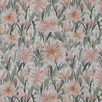 DOUBLE GAUZE DIGITAAL BLOEMEN WIT (thumbnail)