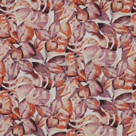 TOILE DÉCORATION DIGITAL FEUILLES VIOLET (thumbnail)