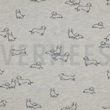 SWEAT MÉLANGE CHIENS ÉCRU MÉLANGÉ (thumbnail)