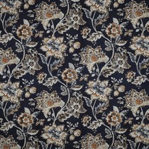 CANVAS DIGITAAL BLOEMEN MARINEBLAUW (thumbnail)