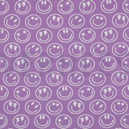 JERSEY HAPPY FACES LAVENDER (thumbnail)