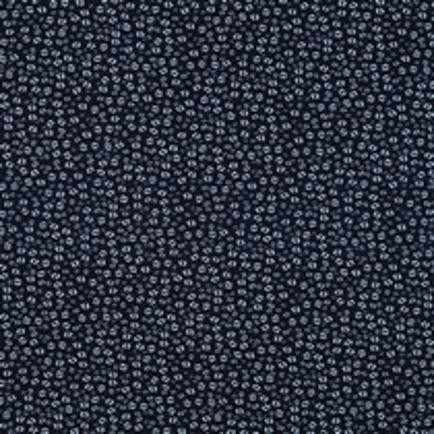 BAMBOE KATOEN JERSEY BLOEMEN MARINEBLAUW (thumbnail)