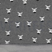ALPENFLEECE ZEBRA GRIJS GEMÊLEERD (thumbnail)