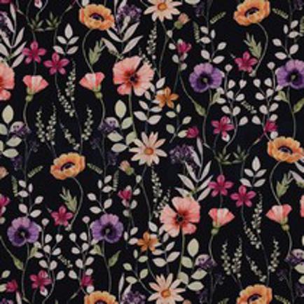 JERSEY DIGITAL BLUMEN MARINEBLAU (thumbnail)
