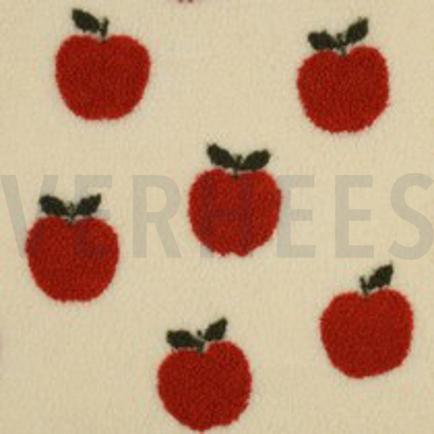 TEDDY JACQUARD APPLES SAND (thumbnail)