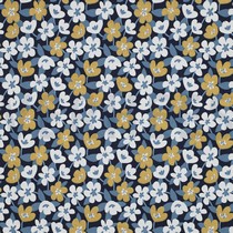 JERSEY GLITTER BLOEMEN MARINEBLAUW (thumbnail)