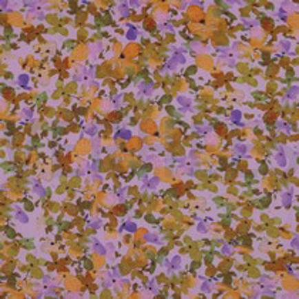 VISCOSE STRETCH DIGITAL FLEURS LAVANDE (thumbnail)