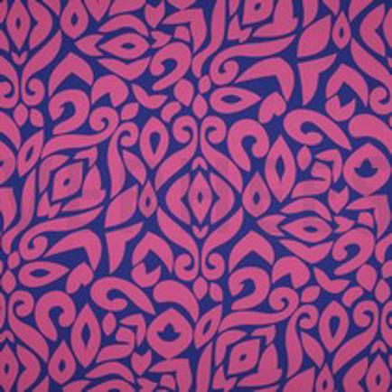 MAGNOLIA STRETCH ABSTRACT KOBALTBLAUW (thumbnail)