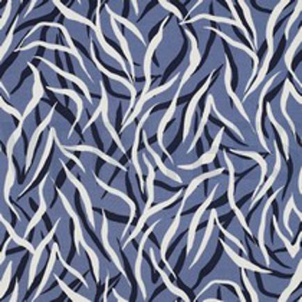 VISCOSE POPELINE STRETCH PEAU D’ANIMAL JEAN BLEU (thumbnail)