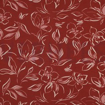 FRENCH TERRY BLOEMEN KETCHUPROOD (thumbnail)