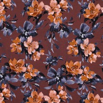 FRENCH TERRY DIGITAAL BLOEMEN MAUVE (thumbnail)